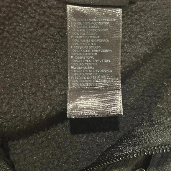 The North Face Sweater Knit 1/4 Zip Fleece in Black Men’s Small - Picture 6 of 6